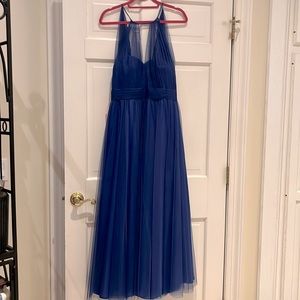 JJ’s House Blue Tulle Formal Dress